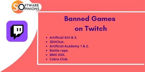 banned games twitch